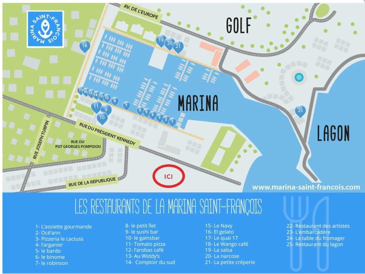 Appartement Marina De Saint-francois